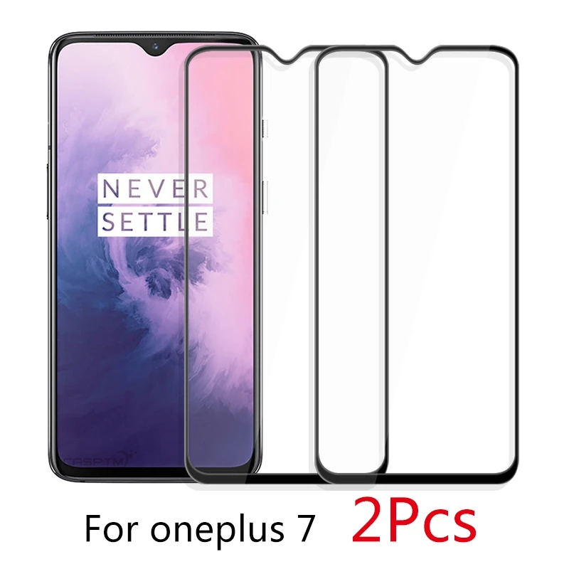 

2Pcs For OnePlus 7 Pro 1+7 Pro Tempered Glass Phone Screen Protector Protective Glass Film for OnePlus 7 Pro HD Glass Film
