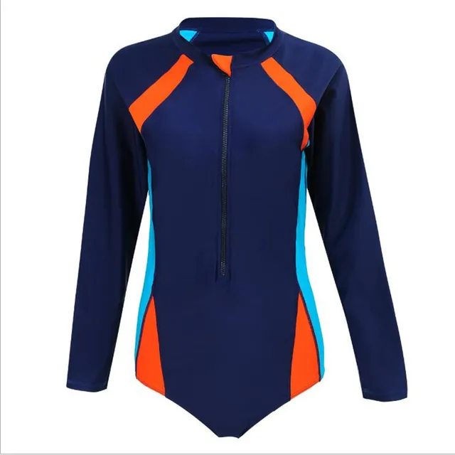 Best Price Patchwork Long Sleeves Swimsuit Sports Style High Quality Swimming Suit One-Piece Suits Women Zipper Design Surfing Clothing Hot Best Price Patchwork Long Sleeves Swimsuit Sports Style High Quality Swimming Suit One-Piece Suits Women Zipper Design Surfing Clothing Hot