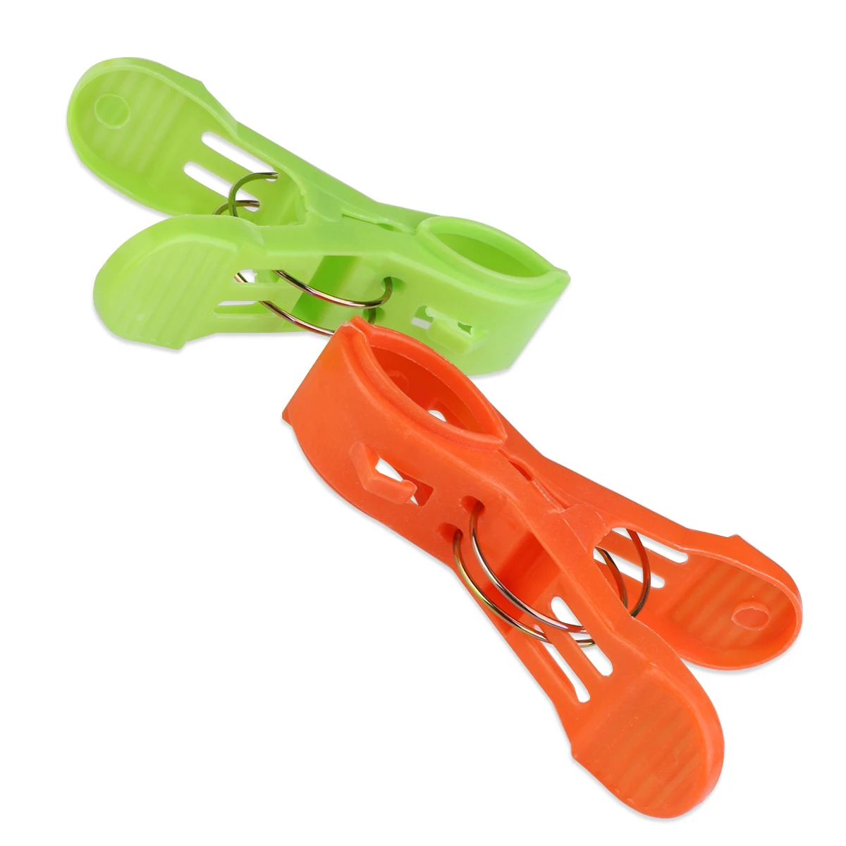 16pcs Large Sized Bright Color Plastic Beach Towel Clips Quilt Clipsin