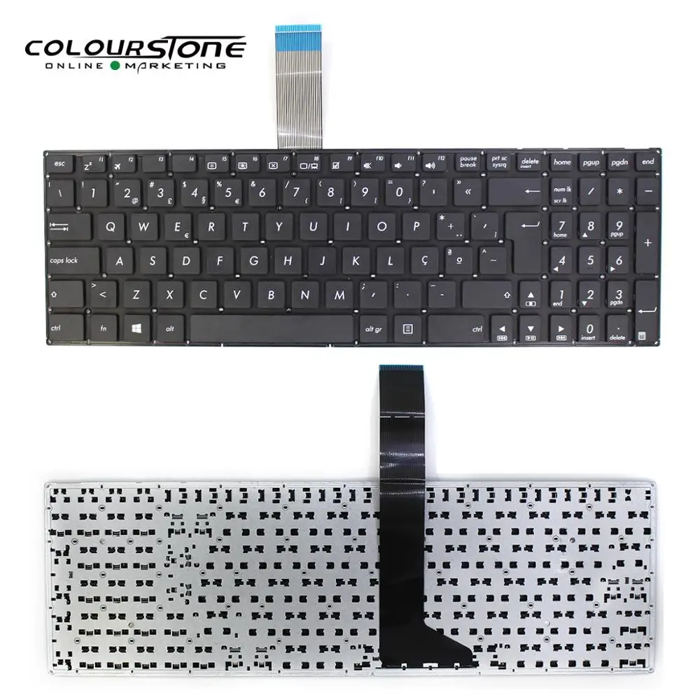 

Portuguese Language computer keyboard for ASUS X550 laptop parts backlight