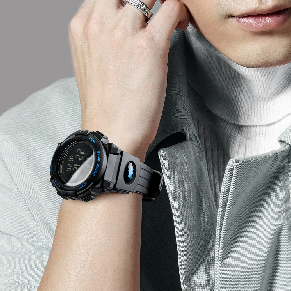 SKMEI Men Compass Sports Watch Countdown Summer Time LED Digital Military Watches Multifunction Wristwatches Relogio Masculino SKMEI Men Compass Sports Watch Countdown Summer Time LED Digital Military Watches Multifunction Wristwatches Relogio Masculino