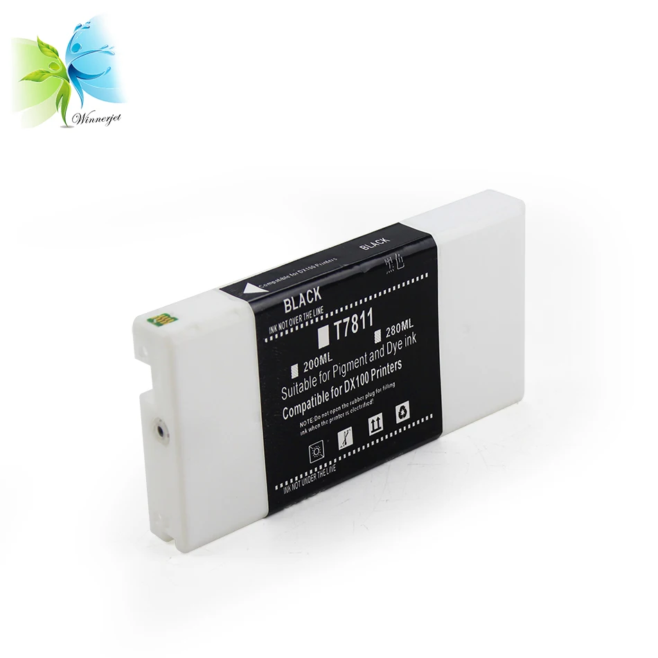 Совместимый картридж для принтера Fujifilm DX100 6 цветов 200 мл|ink cartridge|compatible ink