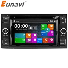 Eunavi 7” 2 Din Car DVD Player For Ford Focus Galaxy Fiesta S Max C Max Fusion Transit Kuga,Indash GPS,Radio,Stereo,Bluetooth