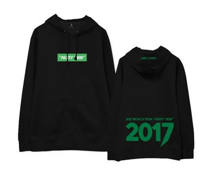 Kpop bap world tour, куртки с капюшоном на молнии с принтом для малышей b. a. p, флисовая толстовка на зиму и осень - Цвет: pullover