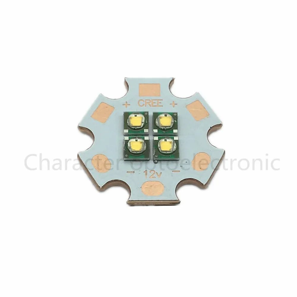 5x Cree 10 Вт XPE XP-E 3 В 6 В 12 В 4 фишки светодиодный излучатель вместо мкр XML белый/теплый белый/синий/зеленый/красный/желтый/королевский синий 20 мм PCB
