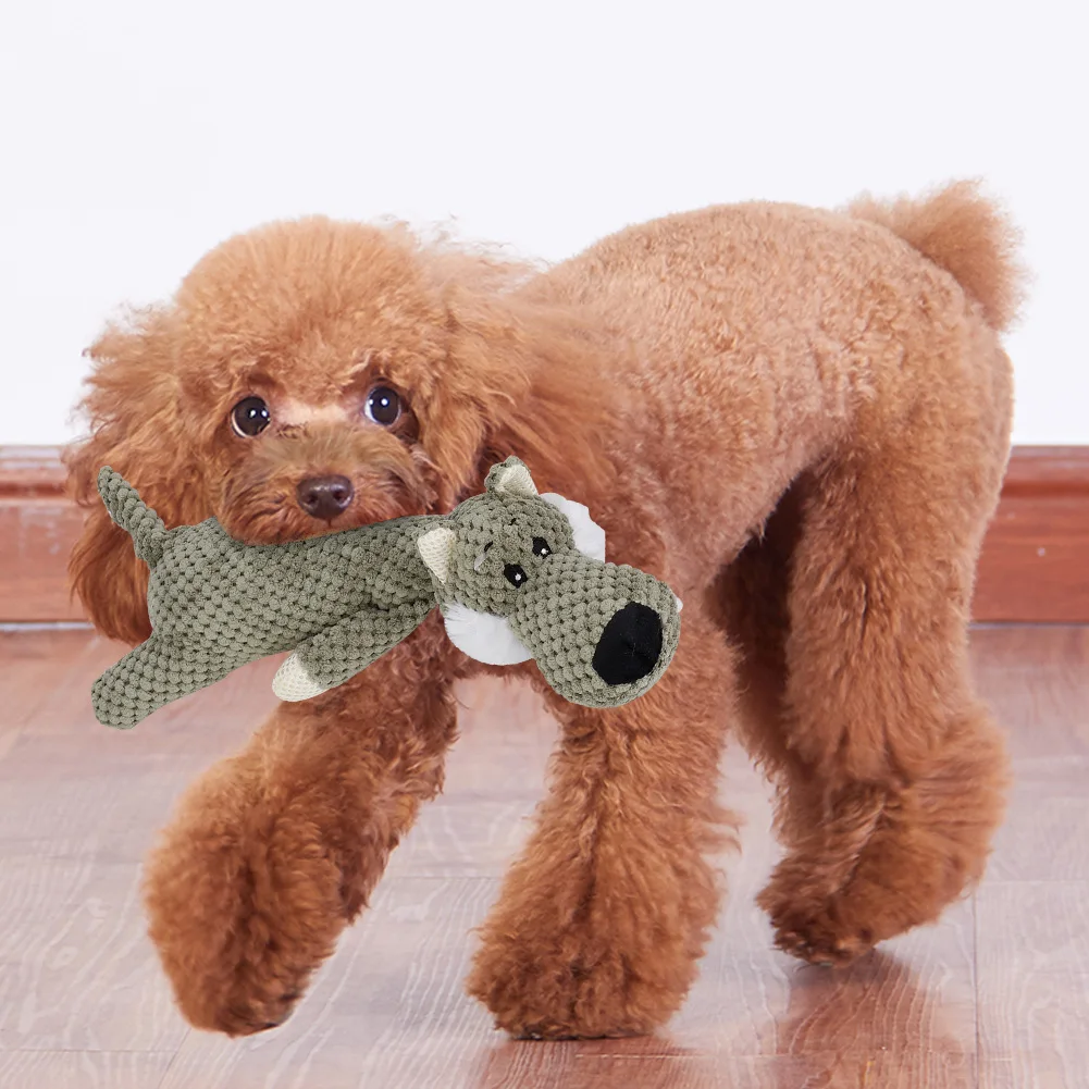 Тренировочная игрушка для собаки милая форма животных Pet игрушка собака щенок Укус устойчивостью тренировка жевания игрушка со звуком