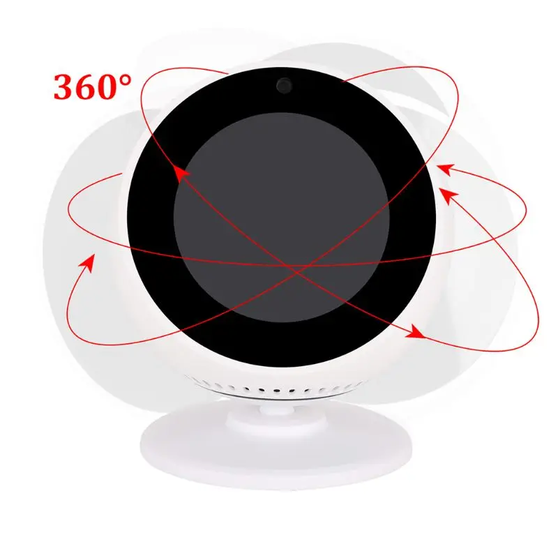 Вращающийся на 360 градусов Регулируемый магнитный Монтажный кронштейн подставка держатель для Amazon Echo Spot умные Аксессуары для колонок