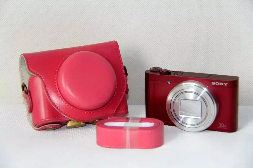 Кожаный чехол для камеры, чехол для SONY Cyber-shot DSC-HX90 DSC HX90 WX500