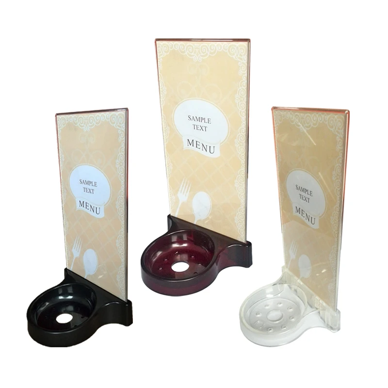 Restaurant menu holder