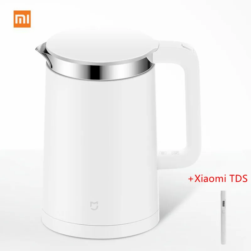 Xiaomi Mijia чайник с постоянным контролем температуры чайник для воды 1.5L авто защита от помех смарт контроль поддержка телефона ПРИЛОЖЕНИЕ H15