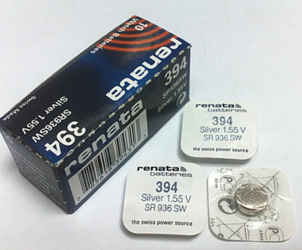 

2Pcs/lot Renata 394 SR936SW AG9 Button batteries Watch & Clock repair tool Wholesale Cheap Repair Tools