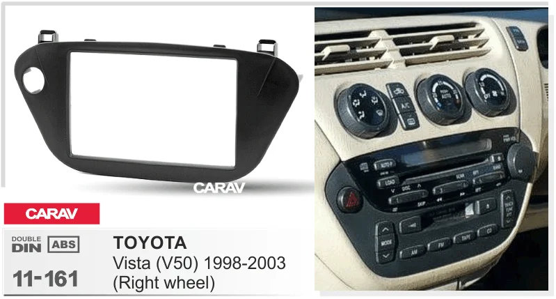 CARAV 11-780 Car Radio Installation Trim Fascia Panel