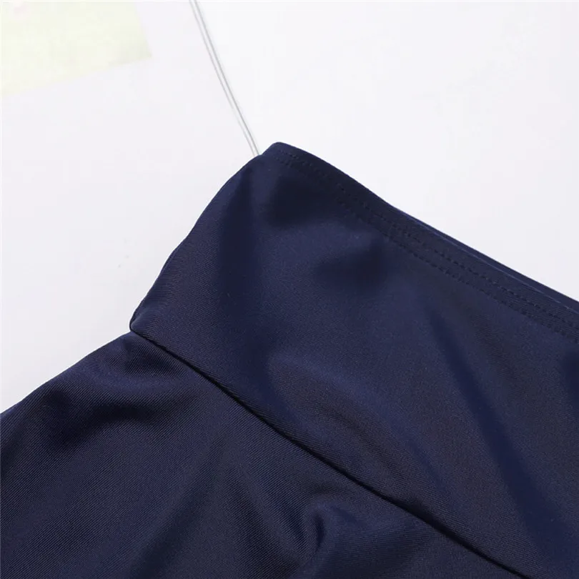 2019 New Summer Women High Waist Swim Bottom Athletic Swimpant Swimsuits Tankini Mini Skirt With Panty #E01 (16)