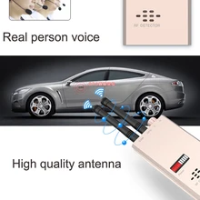 1 шт. беспроводной сканер сигнала GSM устройство поиска Радиочастотный детектор микроволнового обнаружения датчик безопасности сигнализация найти Анти-шпион безопасная защита