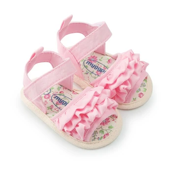

Kids Baby Girl Soft Sole Shoes Anti-slip Prewalkers First Walkers Walking Shoes