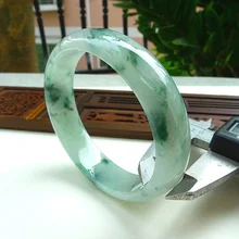 Натурального нефрита нефритовый браслет весна цвет фиолетовый дрейфовал Хуан Фэй нефритовый браслет натуральная отправить сертификат