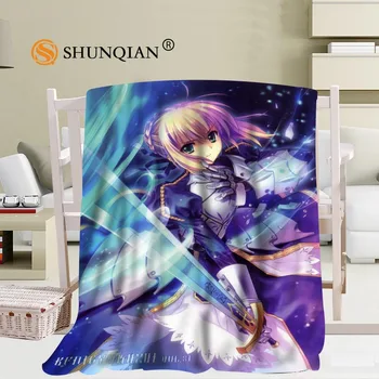 

Custom Fate Stay Night Blanket Soft DIY Your Picture Decoration Bedroom Size 56x80Inch,50X60Inch,40X50Inch A7.10