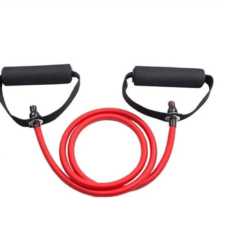 1PC Sort Accessory Health Portable Resistance Fitness Equipment Tube Foam Handles Training Exercise Workout Body Band Gym S3 1PC Sort Accessory Health Portable Resistance Fitness Equipment Tube Foam Handles Training Exercise Workout Body Band Gym S3