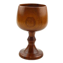 Ручная работа дерево ююба бокал для вина чашка для воды 100 мл
