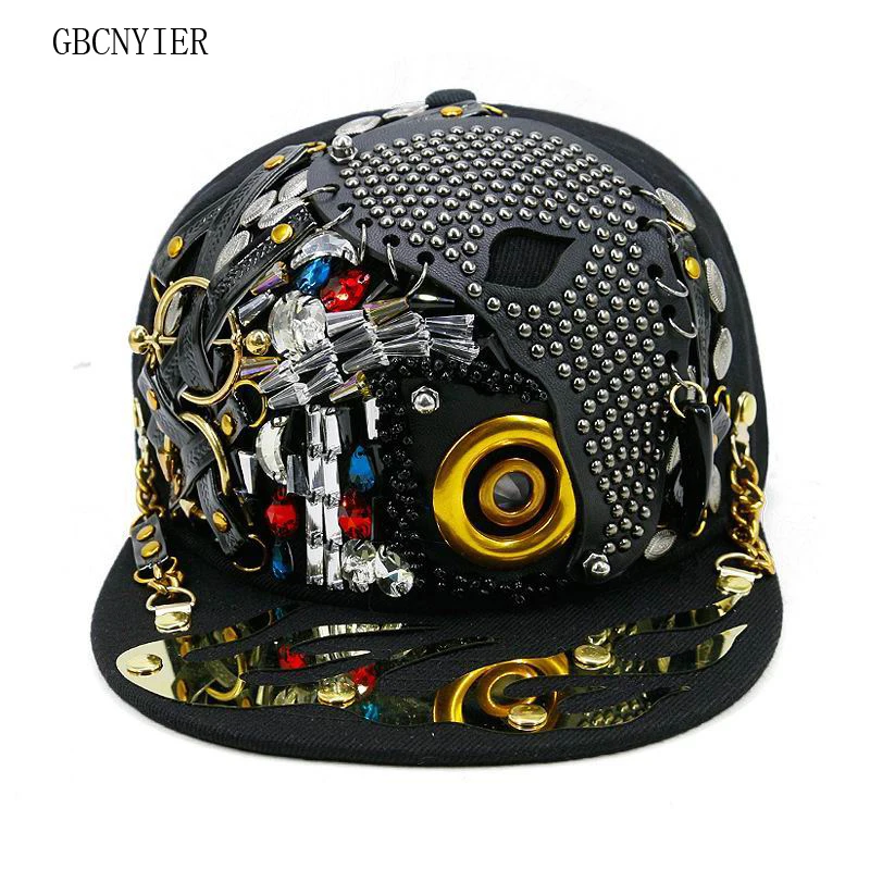 GBCNYIER Hip Hop Cool Fashion Hat Hot Dance Cool Men Flat