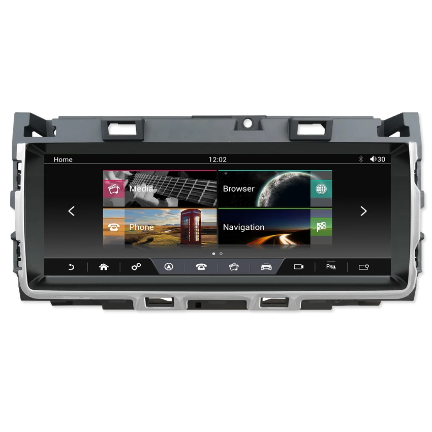 Excellent KANOR 10.25 inch Touch Screen Android 7.1 2+32G Car GPS Multimedia Navigation For Jaguar XF XFL 2016-2018 Car Autoradio Stereo 5