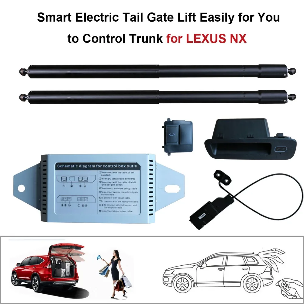 

Smart Electric Tail Gate Lift Easily For You To Control Trunk for LEXUS-NX