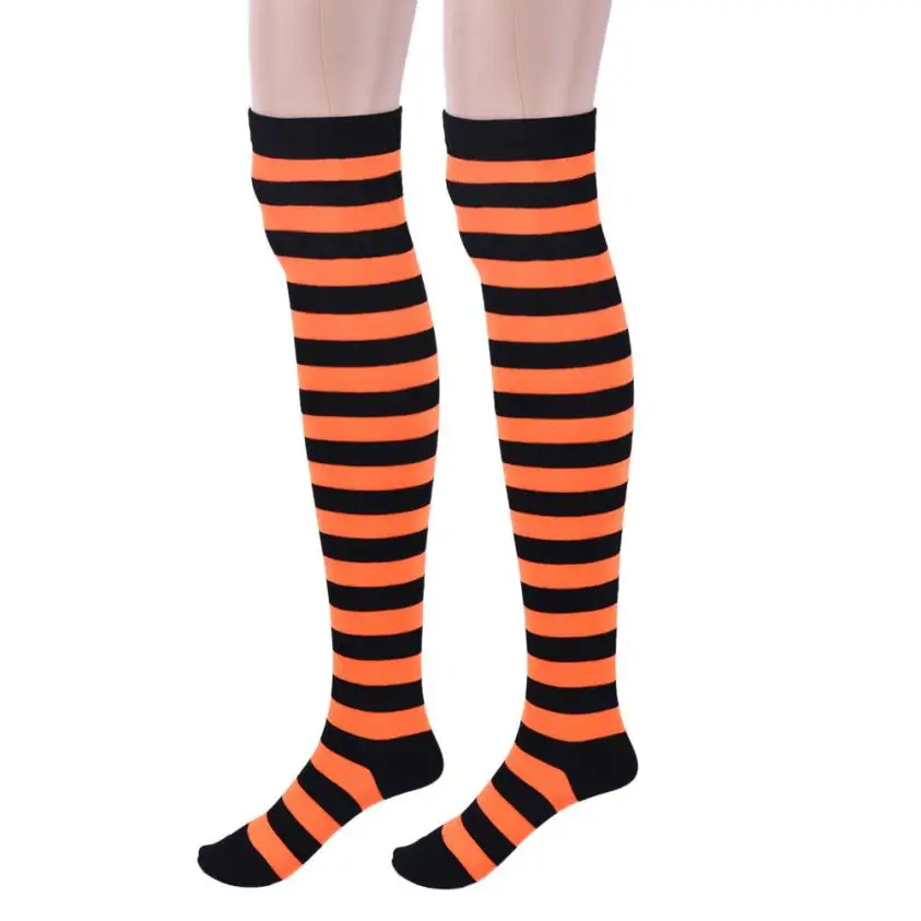 Повседневные облегающие высокие носки выше колена для девочек, Классические дышащие женские носки с бахромой носки для девочек Sokken Meias Hocok Soxs# X2