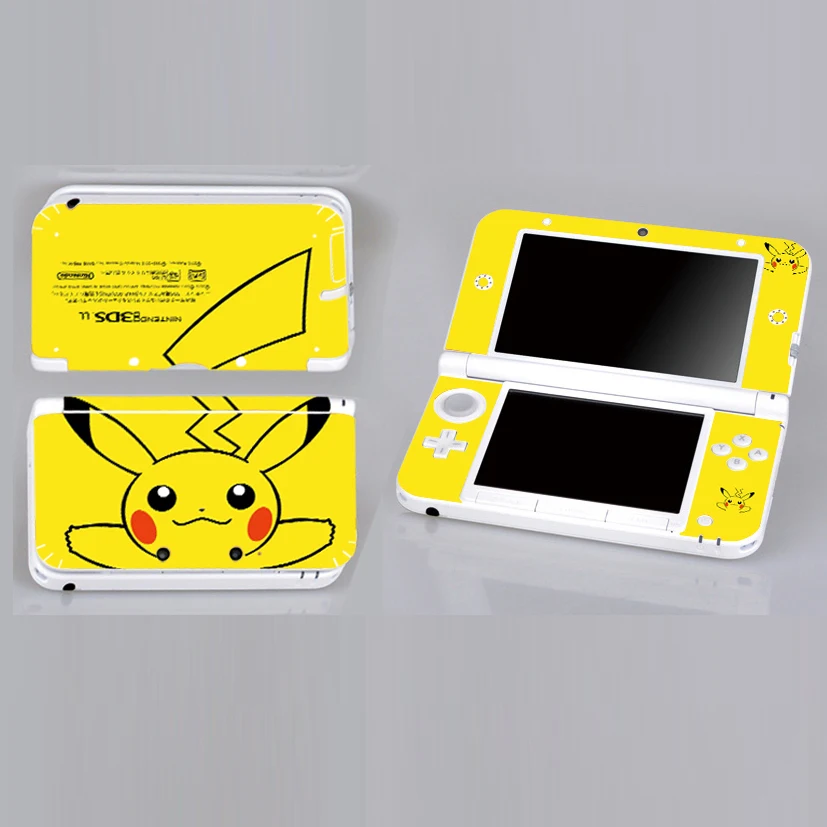 PikaPika 307 виниловая Защитная Наклейка для 3DS XL LL скины наклейки s|protector sticker|protector nintendo