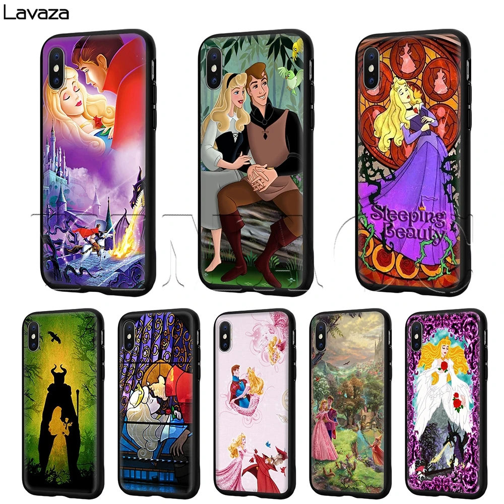 

Lavaza Sleeping Beauty Case for iPhone 11 Pro XS Max XR X 8 7 6 6S Plus 5 5s se