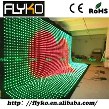 Светодиодный видео занавес Свадьба сценическая фоновая декорация светодиодный видение