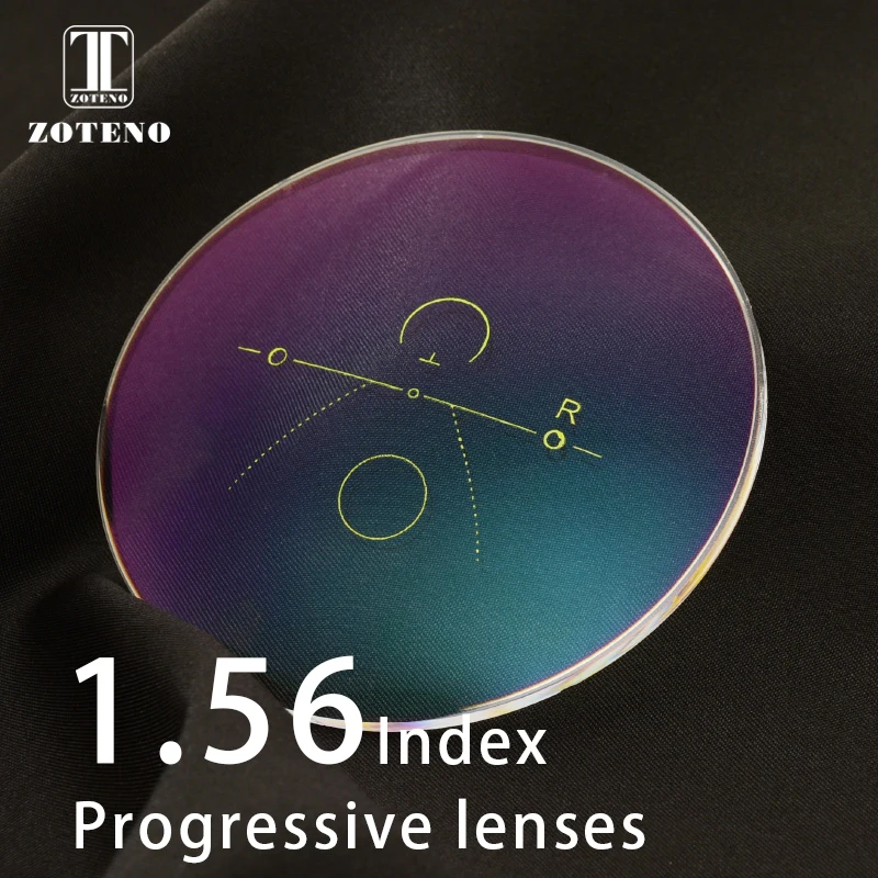 оправа для прогрессивных очков. очковые линзы freeform.