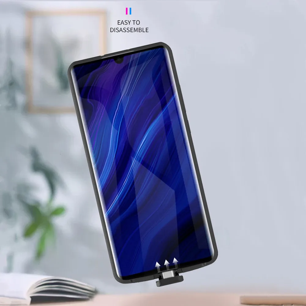Чехол с дополнительным внешним аккумулятором для телефона Huawei P30 портативный