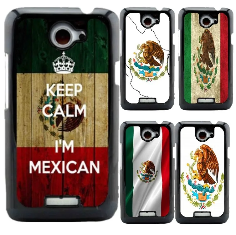Free Shipping Case For HTC One X g23 s720e Hard Back Cover mobile phone bag Mexican FLAG 1508 |