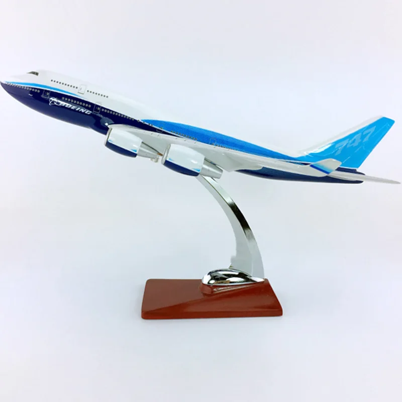 

30CM 1:230 Scale Boeing B747-400 Model Airline with Base Alloy Aircraft Plane Collectible Display Model Collection Kids Gifts
