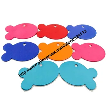 

new arrivals 2016 fish design shaped id pet tag dog tag dog name cat tag,personalized aluminum dog tag,free shipping