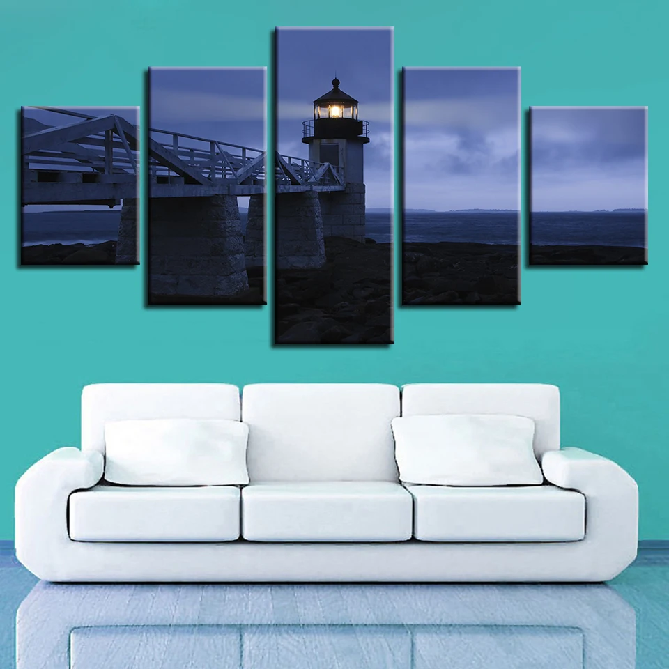 

Modular Wall Picture Art Print Hot Sale 5 Pieces Poster Lovely Cat Dog Animal Modern Wedding Decor For Home Quote Direct Selling