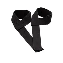 Черные перчатки для поддержки запястья ремень вес тренировки с поднятием тяжестей тренировки тренажерный зал обертывание