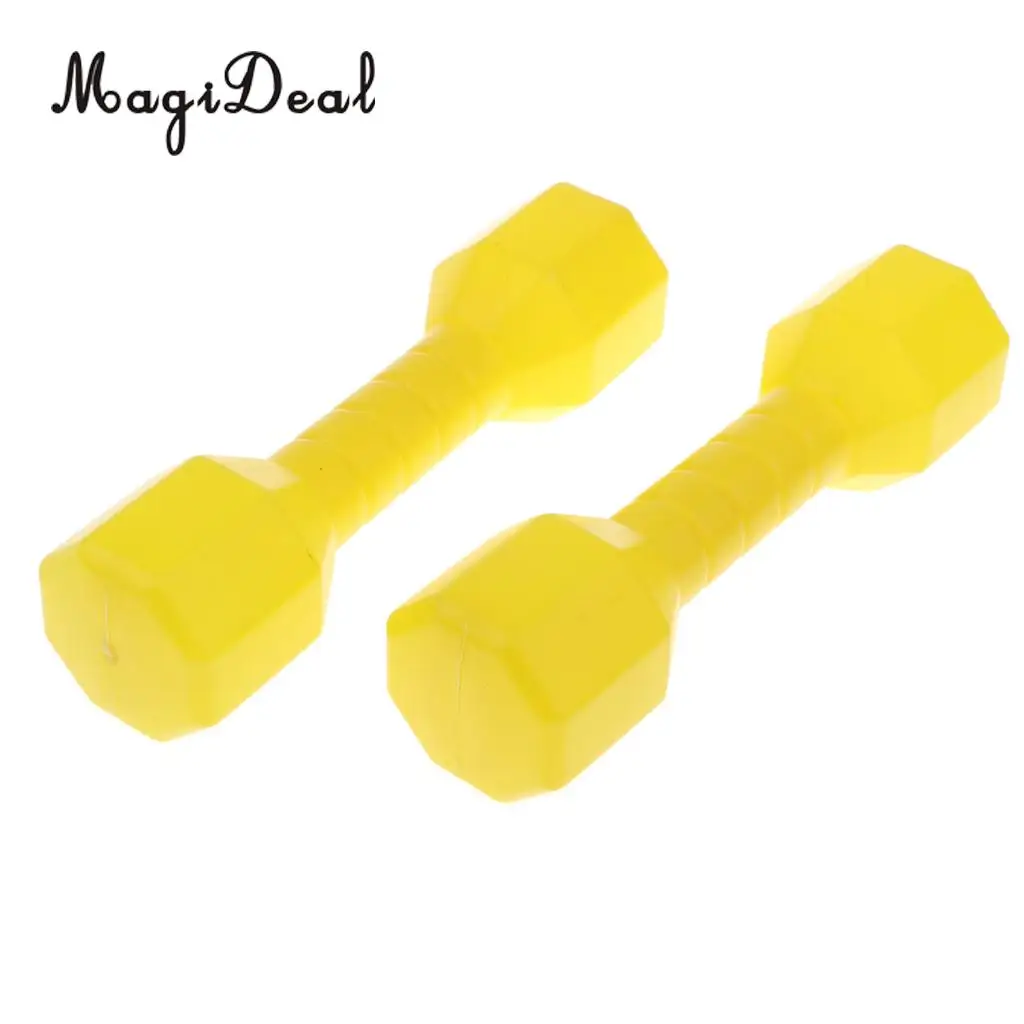 1 Pair Plastic Children Outdoor Sports Lightweight Dumbbell Outdoor Fitness Exercise Kids Kindergarten Toy