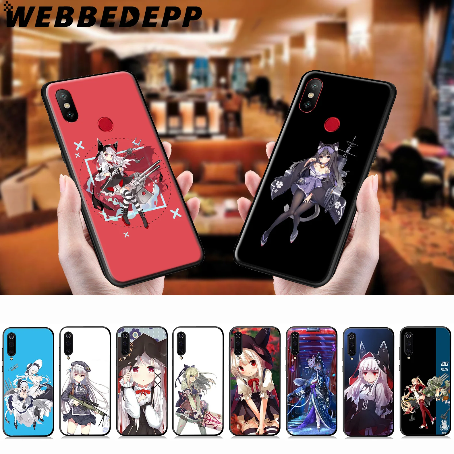 

WEBBEDEPP Erebus Azur Lane Soft Case for Xiaomi Mi 9T 9 8 SE 6 A1 A2 A3 Lite MiA1 MiA2 MiA3 Mi F1 MAX 3 Mi8 CC9E CC9