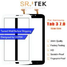 Srjtek " для samsung Galaxy Tab 3 7,0 SM-T210 SM-T211 SM T210 T211 сенсорный экран дигитайзер стеклянная панель сенсор Замена планшета