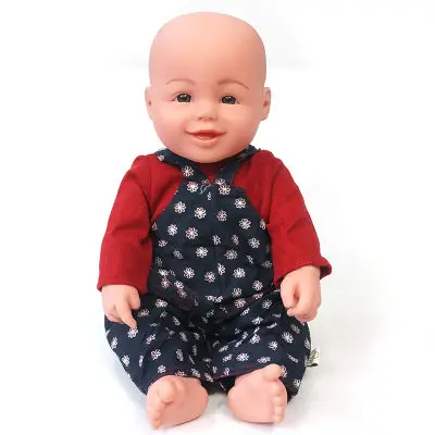 

45cm Simulation Baby Dolls Soft Vinyl Toy Boy and Girl Play Dolls Bathing Toys Can Sink It Into The Water Baby Alive