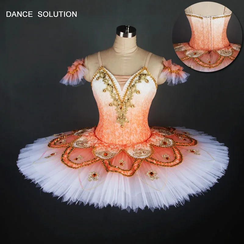 

B17089 Professional Ballet Tutu for Girl and Woman Ballerina Stage Show Costumes Customize Pancake Dress Classical Ballet Tutu