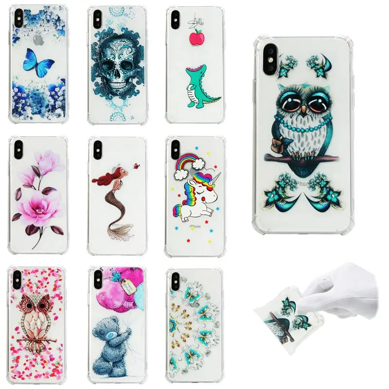 

Painted four corners Soft tpu Cover For Xiaomi 5x A1 Mix 2s fine pattern Case For Redmi 6 5 Plus 4 A Note 5 Pro 4 x Phone Cases