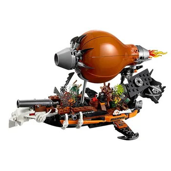 

Bela 10448 294Pcs Ninja Raid Zeppelin Weapon Building Blocks Assembling education toys for children gifts Compatible With Toys