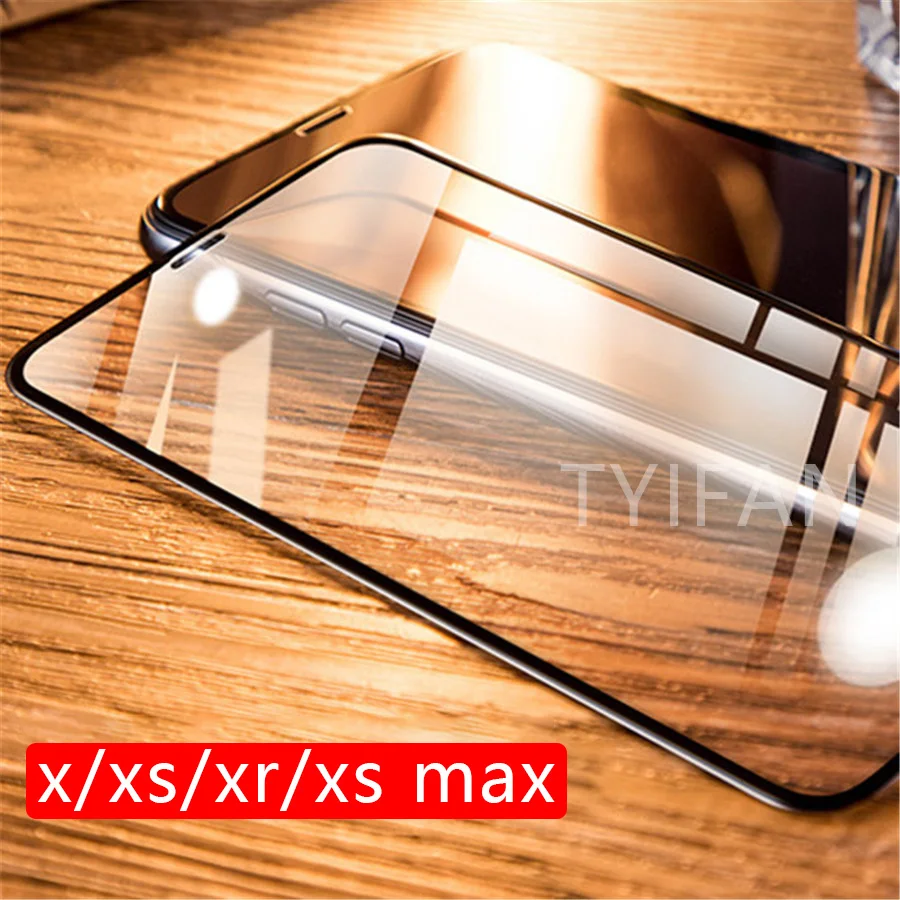 Чехол для телефона из закаленного стекла apple iphone xs max xr x r защитный чехол