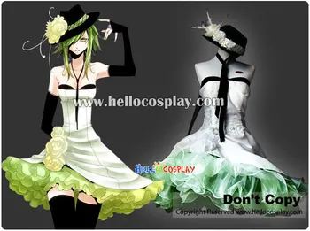 

Vocaloid 2 Cosplay Megpoid Gumi Green Dress H008