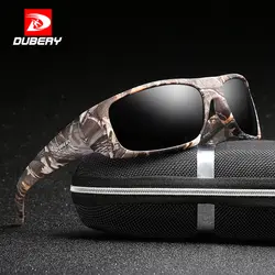 DUBERY спортивные солнцезащитные очки поляризованные для Для мужчин солнцезащитные очки Квадратные вождения личность Цвет зеркало