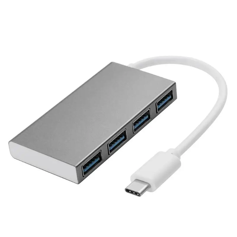 4 в 1Type-C USB3.1 концентратора высокоскоростной адаптер 5 Гбит конвертер кабель аксессуары для ноутбуков Macbook