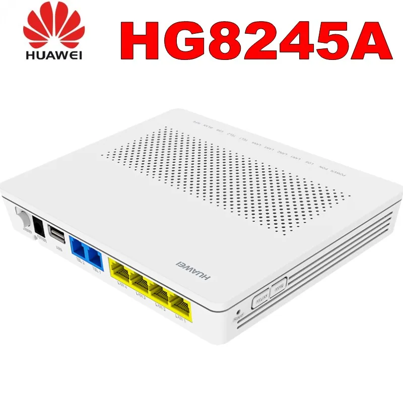 100% оригинальный новый HG8245A EPON/GPON ONU ONT 4 * FE + 2 POTS, SIP, wi fi Usb двойной протокол английская версия с Лучшая цена