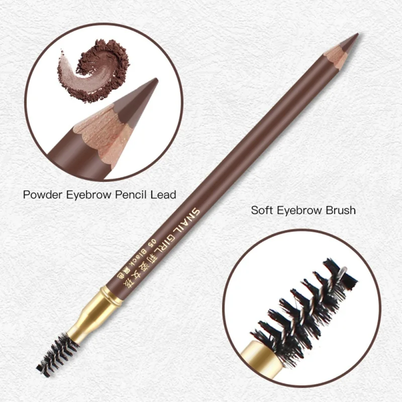 1PC Eyebrow Pencil Paint Tatoo Pen Eye Brow Tint Black Brown Pigments Natural Waterproof With Eyebrow Brush 5 color 1PC Eyebrow Pencil Paint Tatoo Pen Eye Brow Tint Black Brown Pigments Natural Waterproof With Eyebrow Brush 5 color